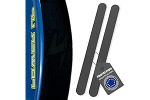 Ph Pro Heat Lot Protection Raquette Padel Noir Rugueux - Padel Accessoire pour Raquette de Padel Multi-granulés - Protections pour Raquette de Padel en Silicone Noir