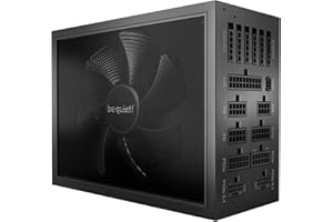 be quiet! Dark Power Pro 13 1600W power supply, ATX 3.0, 80 PLUS Titanium, digital regulation, virtually inaudible Silent Wings fan, for PCIe 5.0 and PCIe 6+2 graphics cards, 12VHPWR cables included
