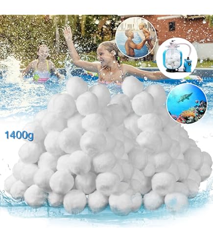 Depuradora Piscina Desmontable Bolas Filtro Piscina VAZILLIO