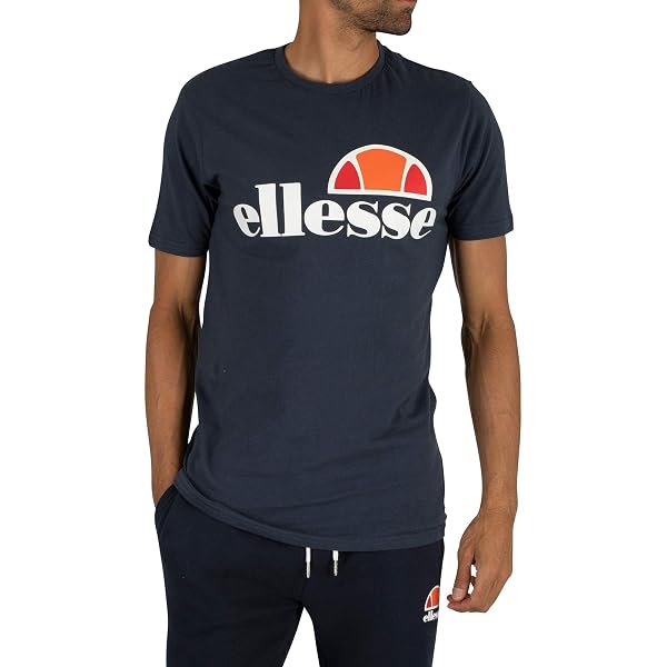 Ellesse Unisex Melodi T-Shirt – Weiche Baumwolle, Lässiges Design Mit Community-Logo