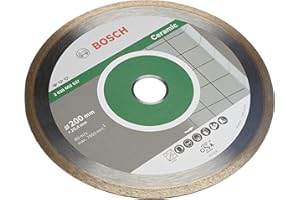 Bosch Accessories 2608602537 Disque à tronçonner diamanté standard for ceramic 200 x 25,40 x 1,6 x 7 mm, Gris