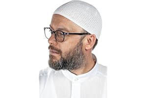 IHVAN ONLINE Chapeaux de Kufi turcs musulmans en tricot de qualité supérieure pour homme, Taqiya, Takke, Peci, chapeaux islamiques, cadeaux islamiques, taille standard