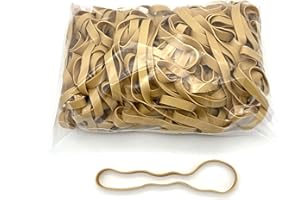 Progom - Elastici di gomma - 200(ø127) mm x 10 mm - naturale - borsa 1kg