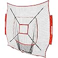 BaseGoal Baseball & Softball Replacement Net 7ft x 7ft (NET ONLY),Heavy Duty Knotless for Baseball Pitching Hitting and Throwing Practice