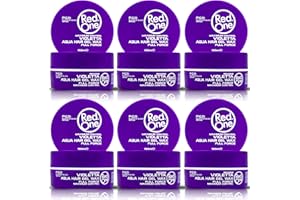 RedOne Cire coiffante Violetta 6 x 150 ml | Forte tenue | Cire gel capillaire | Ultra Hold | Parfum lavande | Cire capillaire pour homme et femme | Contrôle maximal
