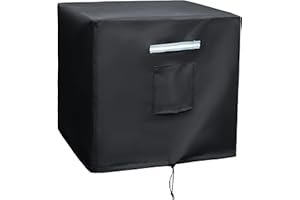 TOHONFOO Keter City 30 Gallon Resin Deck Box Cover Waterproof Patio Storage Box Cover Outdoor Cushion Storage Box Cover- 23 x 18 x 22 Inch