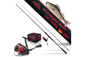 ‎PARADOX FISHING Paradox Fishing Firetiger Spinnrute I 2,1m/2,4m/2,7m I 5-20g/ 15-35g/ 20-60g I Barsch Rute I Zanderrute I Hecht Rute - Spinnruten