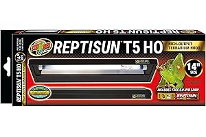 Zoo Med LF-70e ReptiSun T5 - Lámpara de techo UVB (30 cm, 1 unidad)