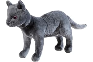 Schule der Magischen Tiere Katze GRS/PET Karajan, Grau