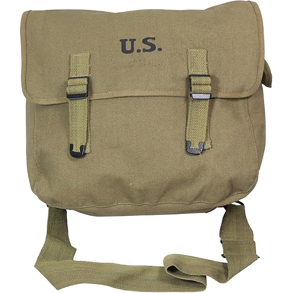 Sac Militaire Vintage M36 – DON SINCE 1950 – Toile Acrylique Motif Camouflage – Unisexe