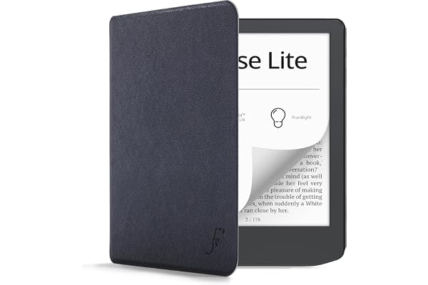 Forefront Cases Fodral för PocketBook Verse Lite (utkommen 2025) - Tunn, Lätt, Skydds-Fodral för PocketBook Verse Lite mid Automatisk Sömn/Väckning funktion (Skal)