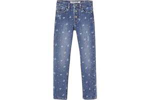 Vertbaudet Mädchen Jeans, gerades Bein Oeko-Tex
