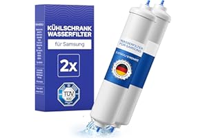 MILUX Ersatz für Samsung Wasserfilter Kühlschrank - HAFEX/EXP DA29-10105J Ersatz für Side by Side - Premium Filter je 6 Monate Haltbarkeit (2er Pack)