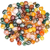 Pietre Di Agata Naturali 300g - Ideali Per Decorazione, Artigianato E Meditazione - Foto 7