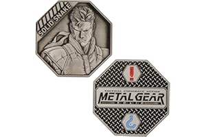FaNaTtik Metal Gear Solid, moneta da collezione "Solid Snake", edizione limitata
