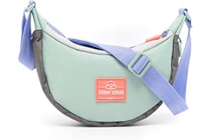 Johnny Urban Junior Kleine Half Moon Bag für Mädchen & Jungen - Mio - Mini Umhängetasche - Kindertasche für Spielplatz, Kindergarten, Ausflüge - Ab 3 Jahren - Wasserabweisend