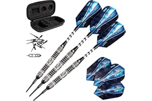 Viper Astro 80% Tungsten Soft Tip Darts with Storage/Travel Case