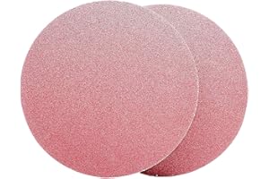 FEIHU Dischi abrasivi 250 mm. Carta abrasiva Hook and Loop 250 mm.grane diverse 5X P60,100,120,180,240,320. Disco abrasivo 10 pollici per levigatrice a disco, levigatura/lucidatura (30 pezzi)