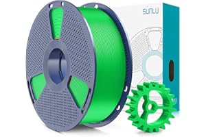 SUNLU PLA+ 1,75 mm, ulepszony filament High Speed PLA+, mocniejszy i bardziej wytrzymały, dokładność pomiaru +/-0,02 mm, 1 kg do druku 3D