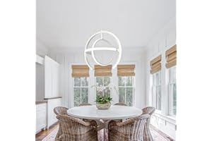 LOKUNM Chandeliers Ceiling Light 30W Ceiling Lights Living Room Adjustable Shape Pendant Light C-Lamp Light Fittings Ceilings 35CM LED Ceiling Light Kitchen Island,Restaurant,Bedroom