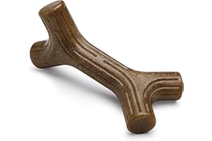 Benebone Langlebiges Kauspielzeug für Hunde für Aggressive Kauer, echter Speck, klein