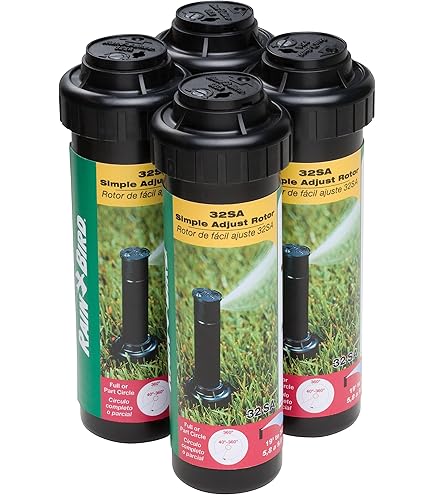 Rain Bird R-VAN 18 Series – Ugello Regolabile Per Irrigazione, Raggio 4,0-5,5 M, Arco 45°-270° - 2
