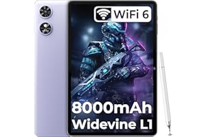 OUKITEL Tablet OT6 10,1 cala – Tablet Android 13 16 GB + 64 GB 2 TF Wi-Fi 6, duża bateria 8000 mAh, aparat 5 MP+2 MP / 5G Wi-Fi / BT 5.0 / 1280 x 800 HD+ / Widevine L1 / Tablet Wi-Fi