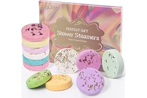 DIYJIBB Duschdampfer Aromatherapie Entspannungs bomben: 12er-Pack Duschbomben für Frauen und Männer. Entspannende Geschenke für die Selbstpflege im Spa mit mehreren Düften (12 Düfte)