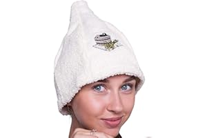 Ger3as, 6 Colours Sauna Hat for Men and Women, 100% Cotton with Embroidery, Wellness Hat, Premium Quality