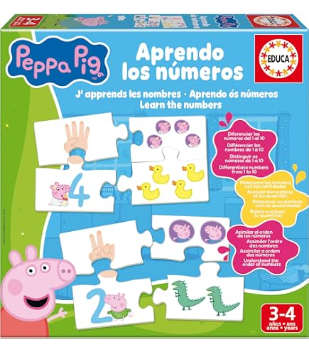 Educa - Peppa Pig L'Alfabeto - Gioco Educativo Per Bambini 3+ Anni Per Imparare Lettere E Parole - 3