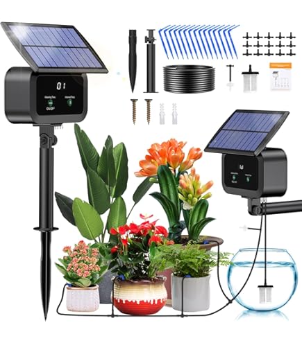 Irrigatie zonne-energie Waterdrops C12 | Solar irrigatie systeem | Solar-Aqua