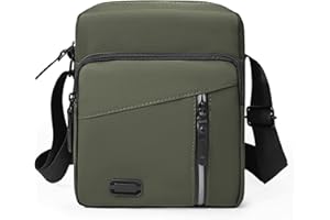 Wasarmir Sacoche Homme Bandouliere, Sacs à Bandoulière Crossbody Sac Homme et Femme, Petit Sac Bandoulière Homme Impermeable Pour Voyage, Randonnée et Sports D'extérieur