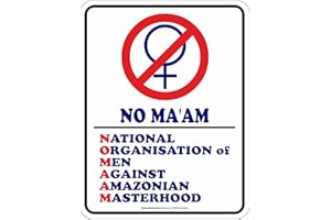 RAHMENLOS Oryginalna blaszana tabliczka dla fanów Al-Bundy: NO Maam