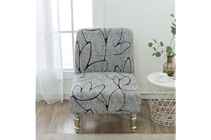 POIUYT Copripoltrona Senza Braccioli Elasticizzati Coprisedia Stampato Copridivano 1 Posto Fodera Protettiva Morbidi Coprisedia Accent Senza Braccioli per Casa Hotel, Coprisedia Lavabile (Color : #13)