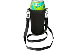 BeerHolder Eff Em Concept Can Holder for the Neck, Can Holder with Neck Strap, Glass Holder, Bottle Holder (Lanyard) (1 Piece 0.5 L)