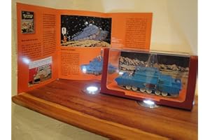 PIUESS Tintin Transport Diorama 29580 Lunar tank Explorers on the Moon_AB
