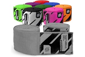 Sanabul Bendaggi Elastici Professionali per Boxe, Kickboxing, Muay Thai, MMA 450 cm
