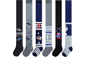 MRCC 6er Pack Jungen Kinder Strickstrumpfhose Baby Strumpfhose feingestrickt baumwolle 12999