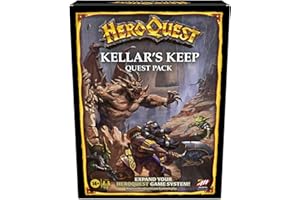 Avalon Hill Dodatek HeroQuest Kellar's Keep dla dzieci w wieku 14 lat i więcej 2-5 graczy, do gry wymaga systemu gry HeroQuest