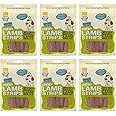 6 PACK GOODBOY LAMB STRIPS 100% NATURAL LAMB MEAT DOG TASTY CHEW TREAT 80G