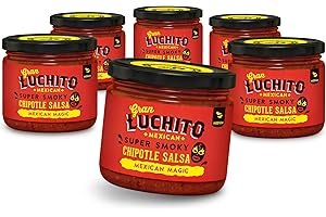 Gran Luchito Mexican Chipotle Salsa 300g (Pack of 6)