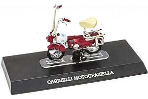 OPO 10 - CARNIELLI MOTOGRAZIELLA Mobylette Collection 1/18 (M22)