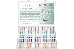 150PCS Joint de Soudure Connecteur de Fil, Sopoby Thermorétractables Souder Bout à Bout Seal Connecteurs Electriques Isolés Etanche Marine Automobile
