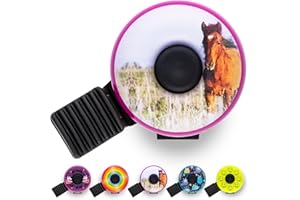 FAHRRAD FUCHS Sonnette Velo Enfant - Sonnette Velo Fille - Sonnette Vélo Enfant, Sonnette Velo, Sonnette Vélo, Sonette Velo, Klaxon Velo Enfant, Clacson Velo, Sonette Vélo, Klaxon Velo Fille, Klaxon Enfant