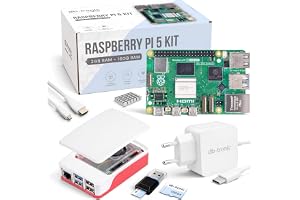 db-tronic Raspberry Pi 5 16GB Starter Kit | Edition | Power Supply 27W | Housing with Fan | Micro HDMI 4K