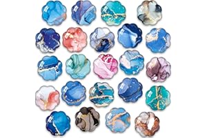 ‎MORCART MORCART 30 Stück Farbenfrohe Textur Kühlschrank- und Schließfachmagnete - Dekorative Magnete für Büro, Küche, Schule, Whiteboard und den privaten Gebrauch