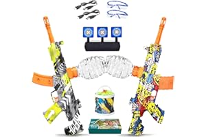 UTIJFOY Set of 2 Gel Blaster Toys, Funny Gel Splatter Toys for Birthday, Outdoor Team Games, New Year, Daily Reward, Halloween