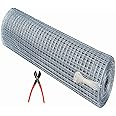 SAI PRASEEDA UV Stabilized 18 Guage Welding Wire Garden Fencing Iron Net_Tree Guard Net_Anti Bird Net_3 Feet Height X 10 Feet Length_with 1 Cutter and 100 PVC Tags SP46