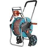 GARDENA CleverRoll M Easy Set: Schlauchwagen mit bis zu 60 m Kapazität, besonders standfest, mit komfortabler Schlauchführung