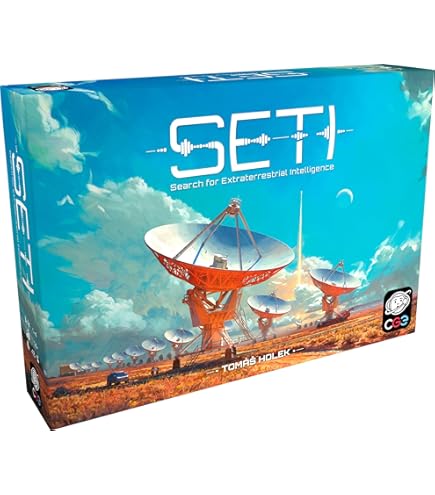 Devir SETI – Juego De Mesa Estratégico De 1 A 4 Jugadores, Busca Vida Extraterrestre, +14 Años